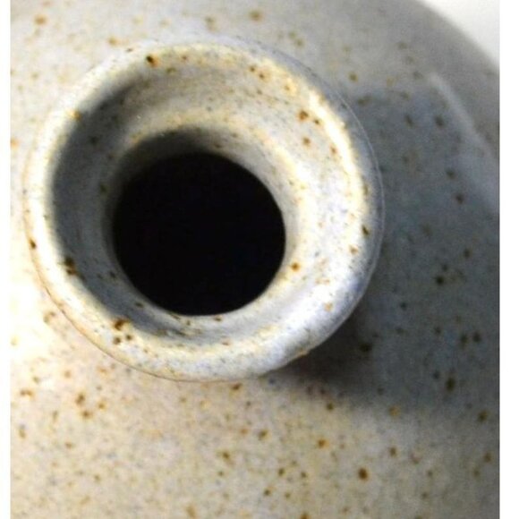 Vintage GK Pottery Clouded Sky Design Bud Vase Bar Harbor Maine 1985 - Picture 4 of 5